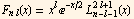 F_ (n l)(x) = x^l ^(-x/2) L_ (n - l - 1)^(2l + 1)(x)