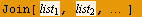 StyleBox[FormBox[RowBox[{Join[, Cell[BoxData[list ], InlineFormula], ,,  , Cell[BoxData[list ] ... rm]]                                                  1                                          2