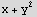 x + y^2