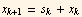x_ (k + 1) = s_k + x_k